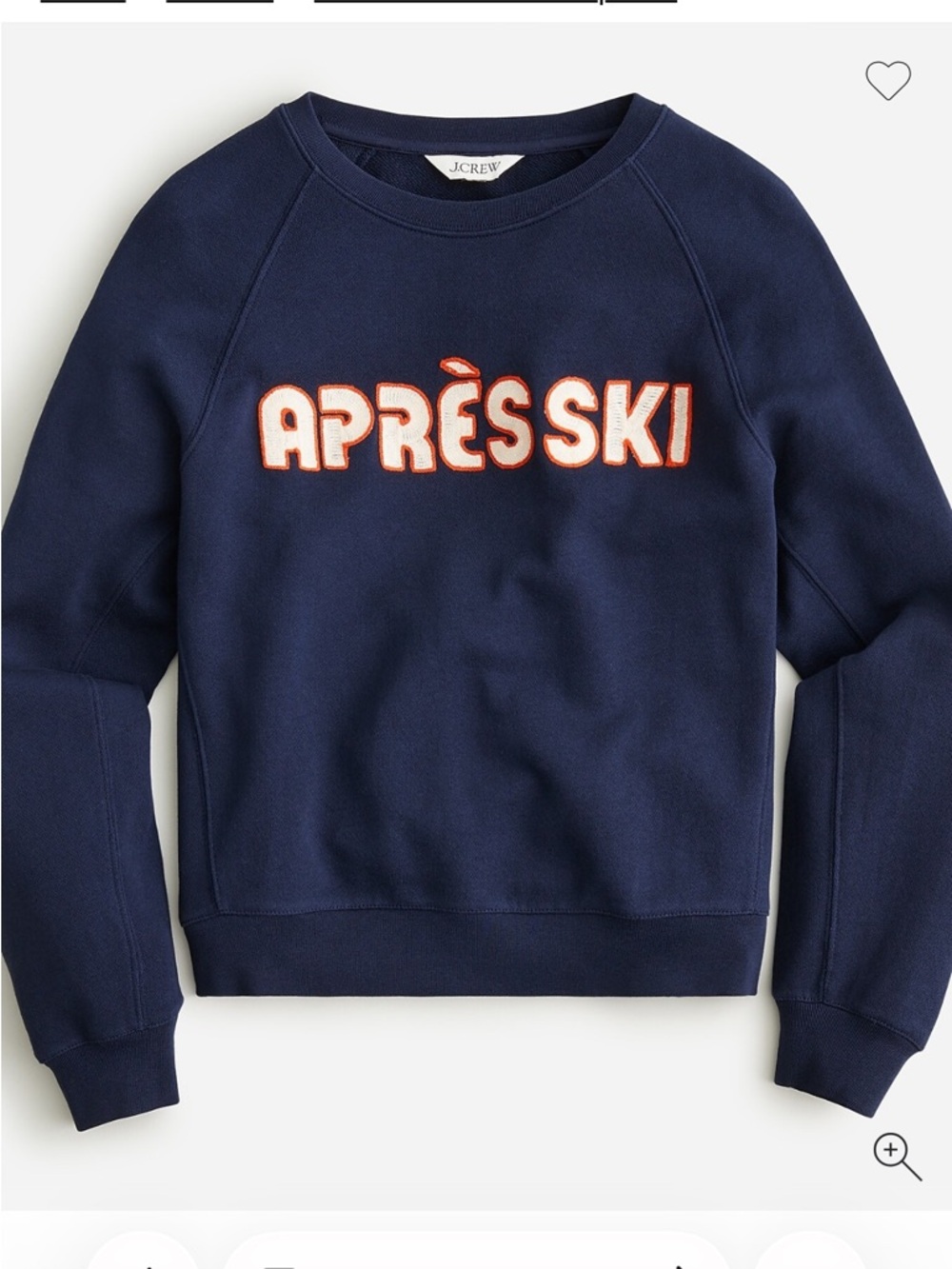 J. Crew Après Ski Sweatshirt